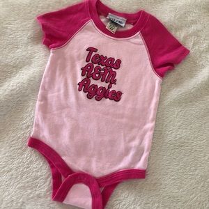 Texas A&M Aggies Baby Girl Onesie - 6 Months